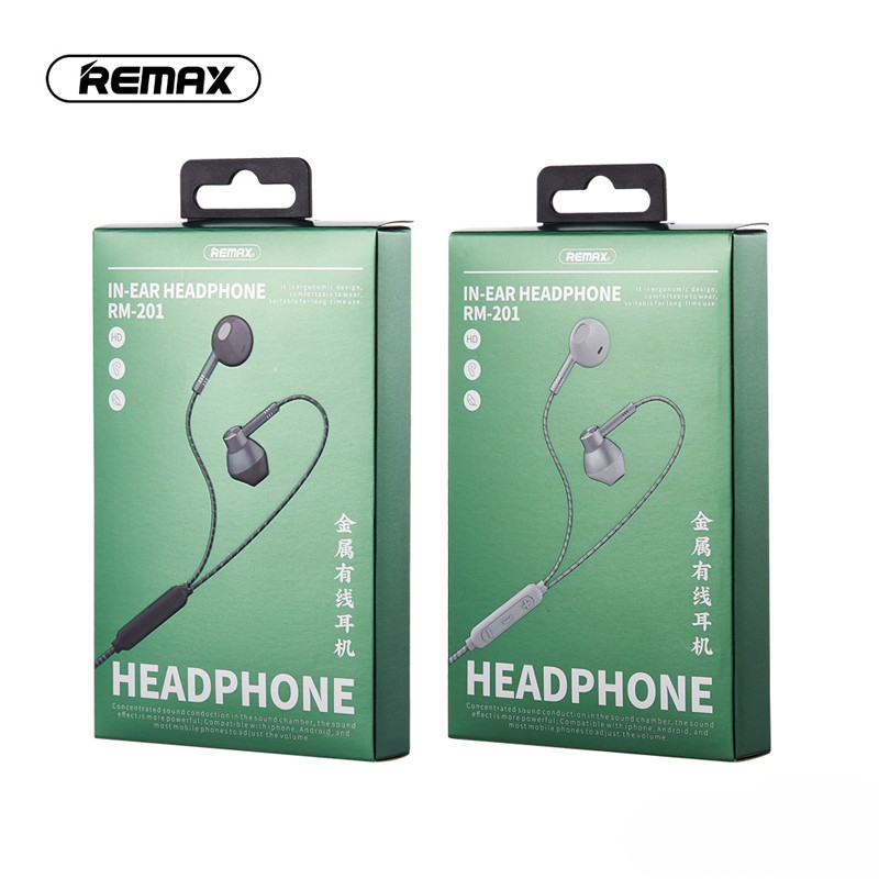Remax Earphone RM-201 – Comtronics